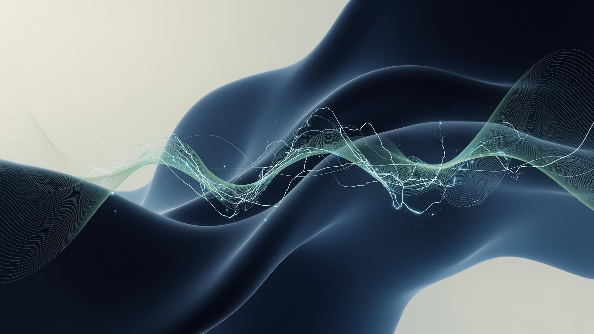 Abstract scientific visualization of tissue contours and signal gradients